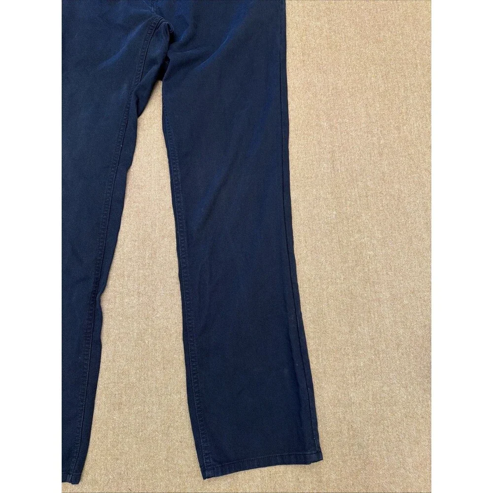 Banana Republic Pants Mens 34x34 Navy Blue Aiden Slim Fit Rapid Movement Chino